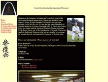 Tablet Screenshot of kenyukai-stl.com